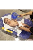 Babyjem Bebek Banyo Maşrapası Şeffaf Desenli Mavi - 2