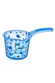 Babyjem Bebek Banyo Maşrapası Şeffaf Desenli Mavi - 1