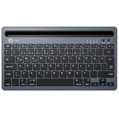 Lenovo Lecoo Bk100 Bluetooth V3.0 Çoklu Cihaz Uyumlu Şarj Edilebilir Kablosuz Gri Türkçe Q Klavye - 2