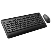 Lenovo Lecoo Kw202 Kablosuz Q Klavye - Mouse Set Siyah - 2