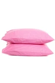 Mer-tim 2'li 50x70 Ranforce Pembe Yastık Kılıfı thumbnail 2