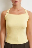 Arkası Çapraz Bağlamalı Top Sarı thumbnail 5