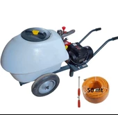 Gardenpro GP60E Büyük Pompa Elektrikli İlaçlama Makinası 60 Lt + 50 Mt Hortum - 1