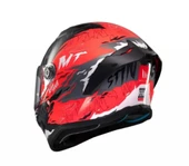 KASK MT STINGER ARDENT B5 MAT SİYAH/KIRMIZI - 1