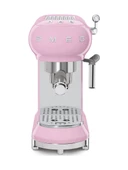 Smeg ECF01 Linea 50's Retro Style Espresso ve Kahve Makinesi Pembe Pembe thumbnail 2