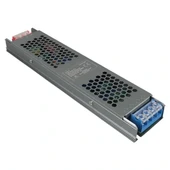 Ledx Aln-m1233 12 Volt 33 Amper 240x24x12mm Ultra Slim Metal Kasa Adaptör thumbnail 1