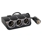 Olesson 1506 12-24v Çift Usb Girişli 120w 80 Cm Kablolu 3'lü Araç Çakmak Çoklayıcı - 2