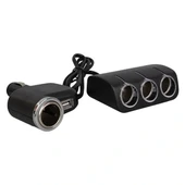 Olesson 1528 12-24v Tek Usb Girişli 120w 80cm Kablolu 3'lü Araç Çakmak Çoklayıcı - 2