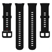 Huawei Watch Fit 2 Uyumlu PureLux Tam Uyumlu Silikon Kordon  Siyah - 5