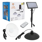 Powermaster Xf-707-2 Kumandalı Solar Panelli 2 Power Ledli Çiftli Projektör Lambası Xf-707-2 - 3