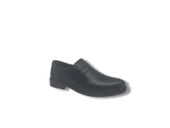 Paggi 608 Erkek Siyah Hakiki Deri Günlük Kullanım Poli Taban ( HAFİF ) Ayakkabı thumbnail 2