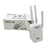 Fully A18 Wifi Repeater Access Point 300mbps 4antenli Wps Özellikli - 1