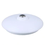 Powermaster Pm-27330 beyaz 35*10.5 cm 24 Watt Bluetooth Hoparlörlü Tavan Aydınlatma (al-bl303) Tornavida Hediyeli - 1