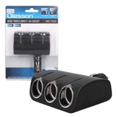 Olesson 1520 12-24v 120w 3'lü Araç Çakmak Çoklayıcı - 1