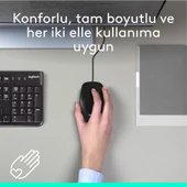 Logitech M100 Kablolu 1000 DPI USB Mouse - Siyah thumbnail 3