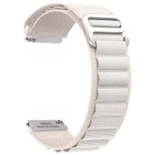 Huawei Watch GT3 Elite-Active 46mm-GT3 Pro-GT3 Se 22mm Uyumlu Frost Alpine Loop Kordon  Starlight - 3