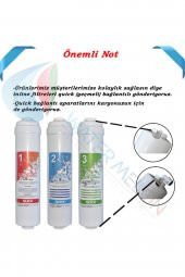 Kapalı Kasa 12 Inç Su Arıtma Cihazı 5 Aşama Inline Vontron Membranlı Filtre Seti - 7