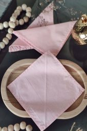 8 Adet Pamuklu Kokteyl Peçetesi  15x15 cm - 3