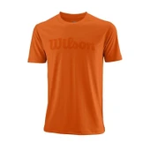 Wilson UWII Script Tech Tee Turuncu Erkek T-Shirt  WRA770301 thumbnail 1