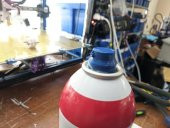 Aerosol Spraycan Kapak Değiştirme - Kolay Baskı Plastik Aparat - 1