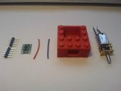 3D Baskı İle Uyumlu Pololu Motor Lego Konut Plastik Aparat - 3