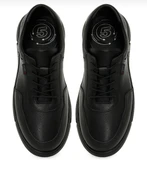 Polaris 109006 Siyah Hakiki Deri Erkek Ayakkabı thumbnail 4