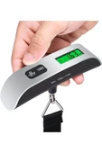 Dijital Işıklı Elektronik Askılı El Bagaj Tartısı Bavul Kantarı Seyahat Çantası 50kg thumbnail 1