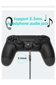 Ps4 Kol Wireless Bt Kablosuz Oyun Kolu Ps4 Joystick Tablet Telefon Pc Uyumlu Titreşimli Oyun Kolu - 3