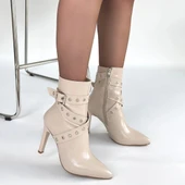 Atye Bej Rugan Topuklu Bot thumbnail 4