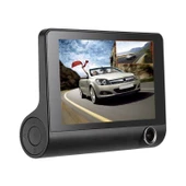 AteşTech 1080P Full HD 3 Kameralı Araç İçi Sensörlü Geri Görüş Kameralı Dashcam - 1