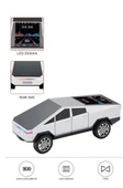 D68 Cyber Model Araba Tasarımlı Bluetooth Hoparlör 15w Güçlü Ses Rgb Led /tws/usb Beyaz thumbnail 1