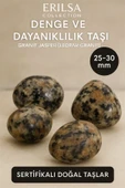 Sertifikalı Doğal Granit Jasper (Leopar) Taşı Kütle 25-30 mm – Denge ve Dayanıklılık Taşı - 1