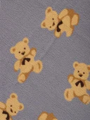 Bebitof Sevimli Ayıcıklar Desenli 90x100 cm Peluş Bebek Battaniye BBTF.İNDG.95076 - 5