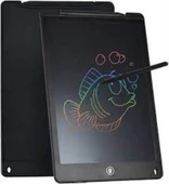 T12 Siyah Writing Tablet Lcd 12 Inç Dijital Kalemli Çizim Yazı Tahtası thumbnail 1
