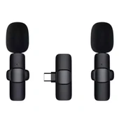 K9 2’li Type-c Kablosuz Yaka Mikrofonu thumbnail 1