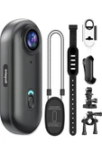 Mini Wıfı Aksiyon Kamerası 1080p Taşınabilir Vücut Kamerası Giyilebilir Video Kaydedici Ipx7 Su Geçirmez thumbnail 1