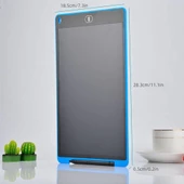 T12 Mavi Writing Tablet Lcd 12 Inç Dijital Kalemli Çizim Yazı Tahtası thumbnail 4