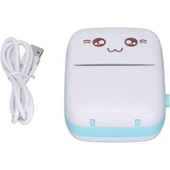 Sevimli Mini Taşınabilir Yazıcı Printer thumbnail 3