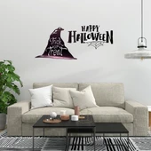 Happy Halloween Temalı Duvar Stickerı thumbnail 1