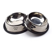 Paslanmaz Çelik Metal Mama Kabı 18 cm. thumbnail 1