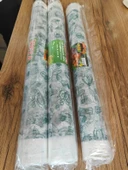 Kullan At Masa Örtüsü | Tek Kullanımlık Sofra 10 Metre Şeffaf Desenli Naylon Sofra 3 paket - 2