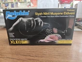 Dolphin 100 Lü Çok Amaçlı Pudrasız Nitril Eldiven Siyah S-M-L-XL Beden - 1