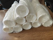 Karton Bardak 6, 5 Oz 3000'LI Sızdırmaz Erimez Dayanıklı Kağıt Bardak Kullan At Bardak 10 paket 500 adet - 2