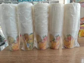 12 Oz Karton Bardak - 300 ml - 160 Adet Kaliteli Otomat Bardağı, Sızdırmaz, El Yakmaz - Beyaz 5 paket 250 adet - 2