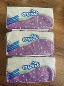 Cafe Lokanta Restoran Tip Araç İçi Orkide Poşet Kağıt Mendil Yatay Peçete Çift Yaprak 3 Paket - 1