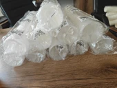 Pet Bardak Otomat Bardağı 180 cc şeffaf 10 paket 1000 adet - 4