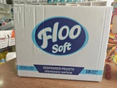 FLOOSOFT MASAÜSTÜ DİSPENSER PEÇETE 18 PAKET 100 LÜ 1800 ADET - 2