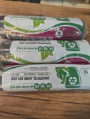 J300 JUMBO BOY ÇÖP POŞETİ 80X110 90 LT SİYAH RENK 3 LÜ PAKET - 1