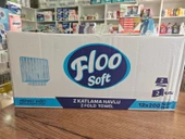 Floosoft Z Katlama Kağıt Havlu 200 Lü 12 Paket Dispenser Peçete 2400 Adet - 3