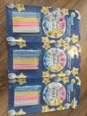 Smart Doğum Günü Pasta Mumu 24'lü 3 PAKET - 1